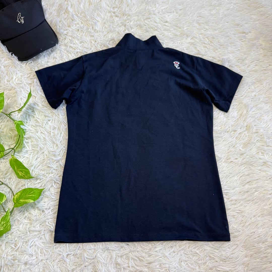 【and per se】美品 セットアップ モックネック スカート Mサイズ