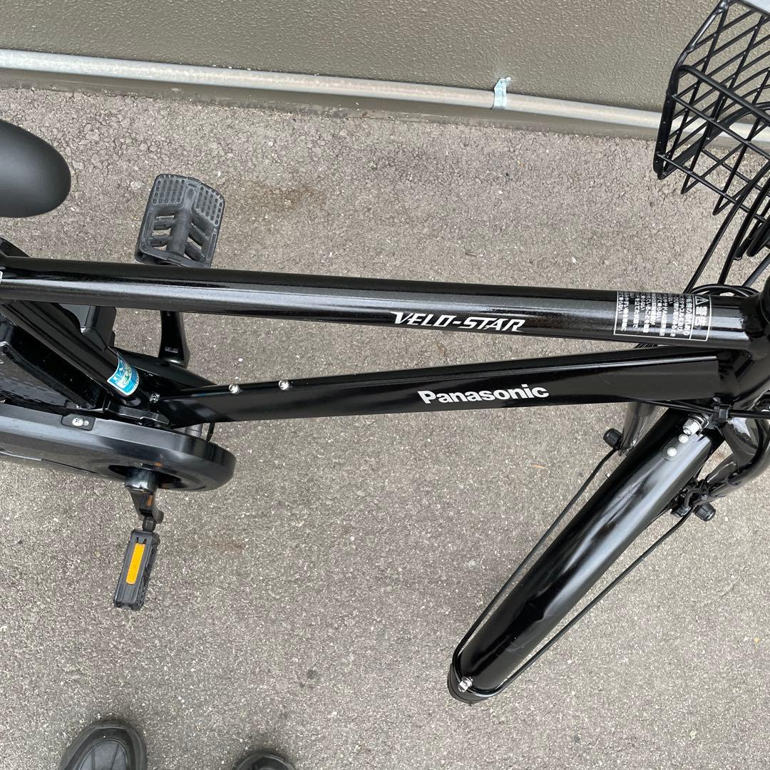 パナソニック新型電動アシスト自転車スポーツ型 ブラック