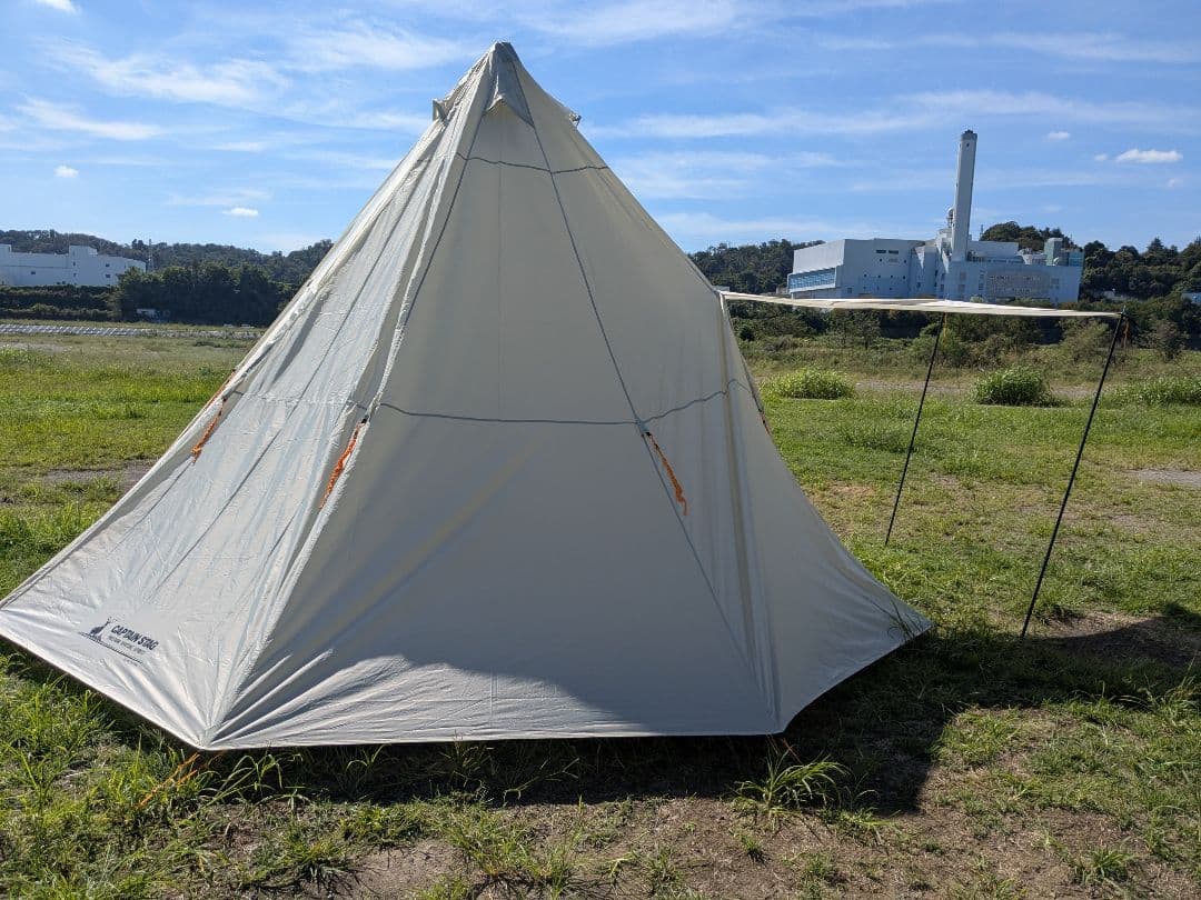 【美品】キャプテンスタッグ　オクタゴン460UV　UA-35　ワンポールテント
