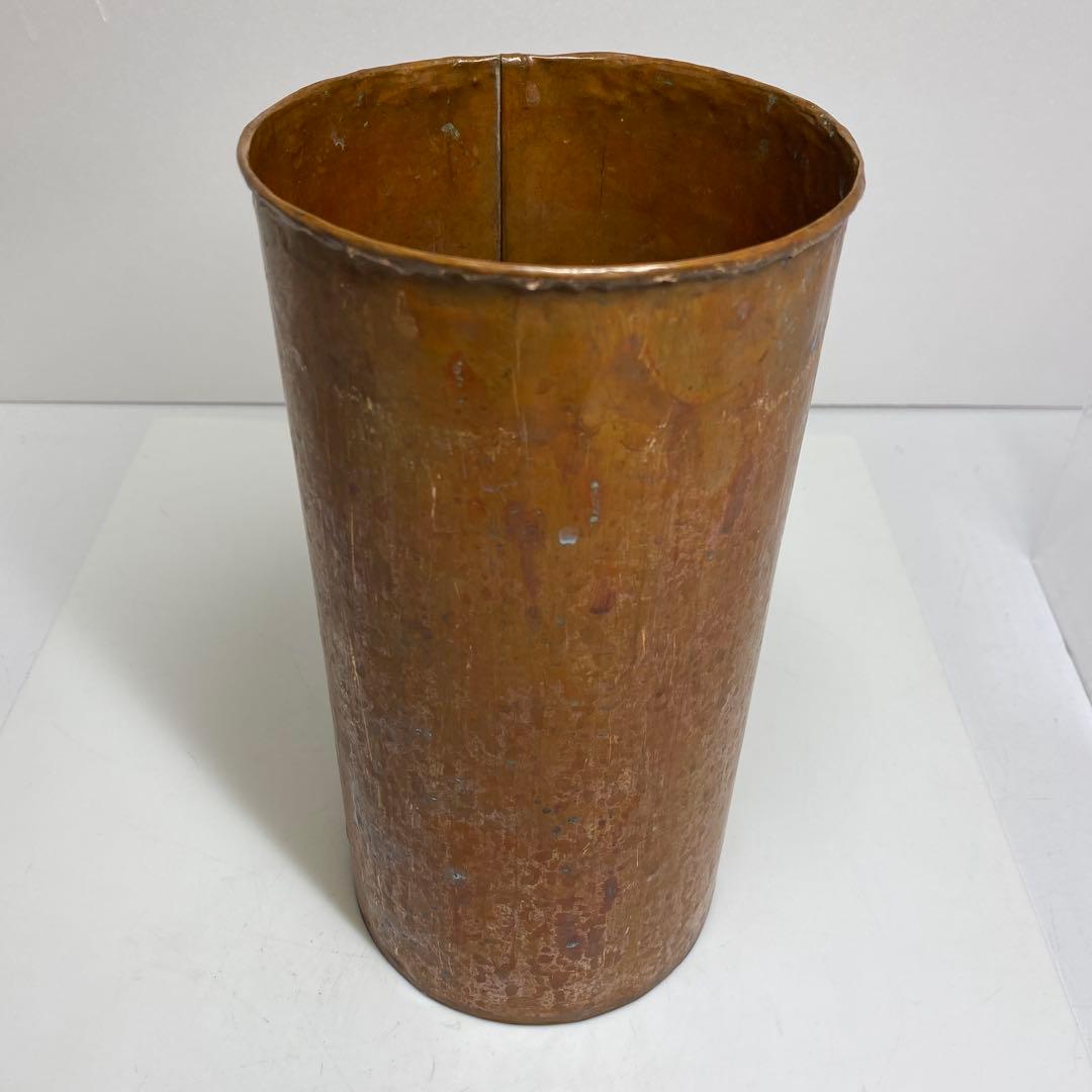 江戸後期　犬山焼　染付　獅子耳　花瓶　h26cm 東K7-1207② タエオ