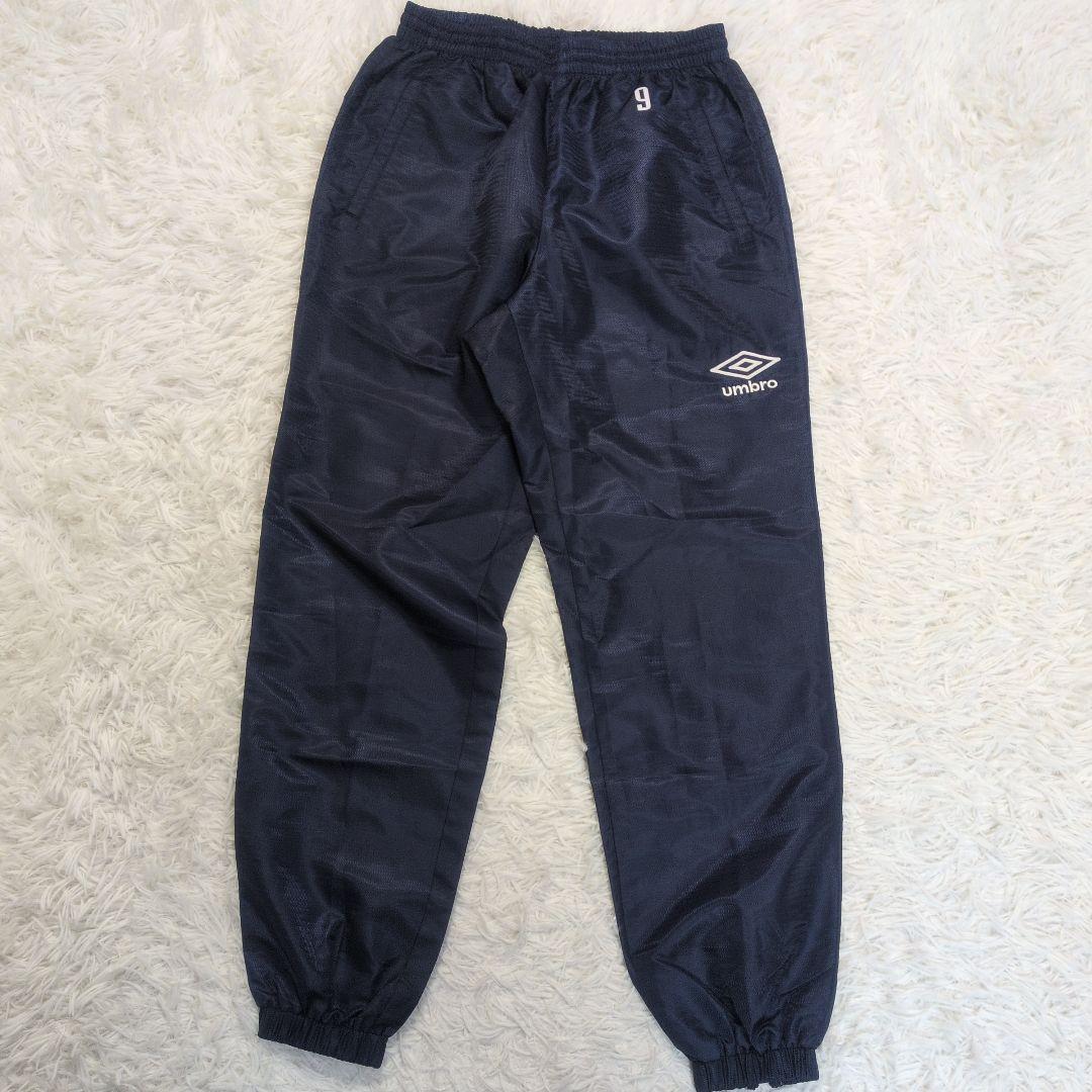 【美品✨UMBRO✨L】ピステ 上下 セットアップ 日本製 ネイビー 4540