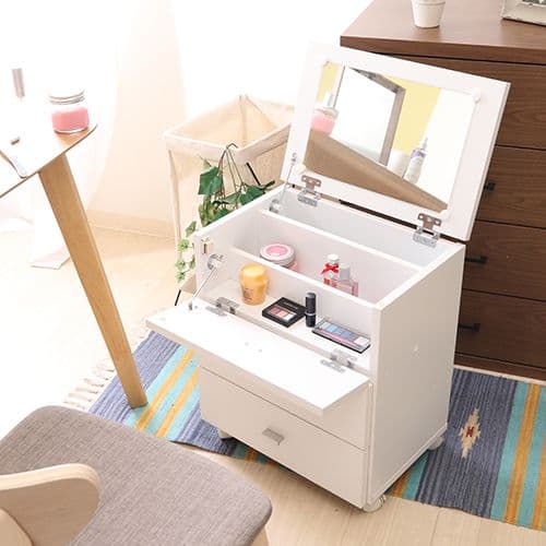 《新品・送料無料》《完成品》フィーゴ ドレッサー ホワイト