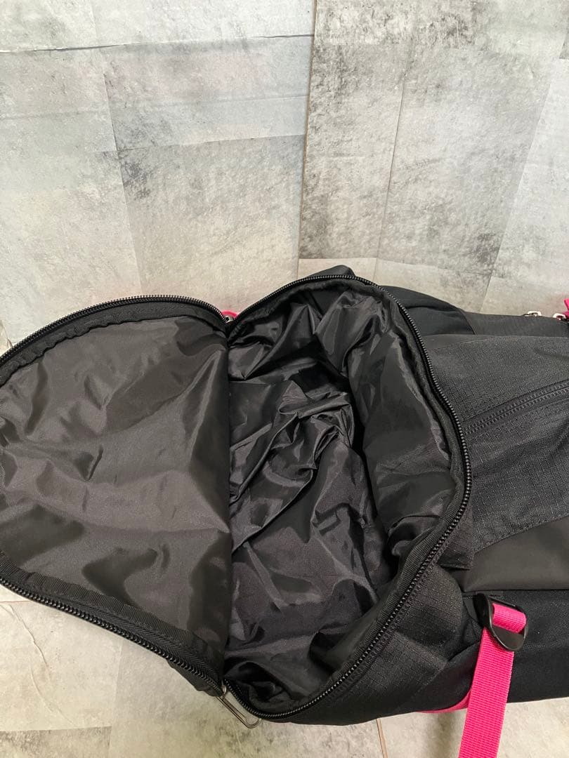 スポルディング バスケットボールバッグ 32L ブラック ピンク リュック