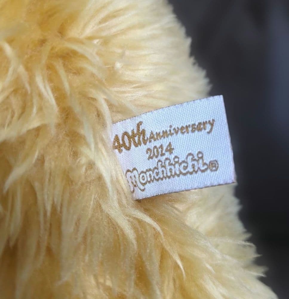 モンチッチ　40周年記念　ゴールド　Lサイズ　ぬいぐるみ