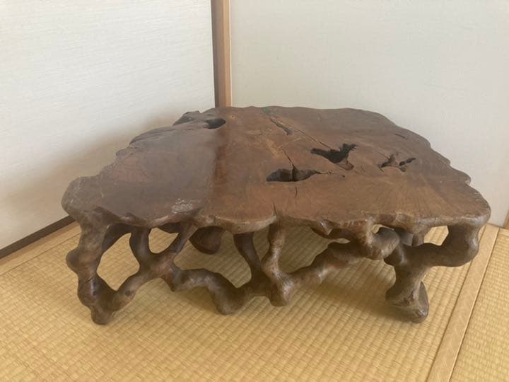 木の座卓