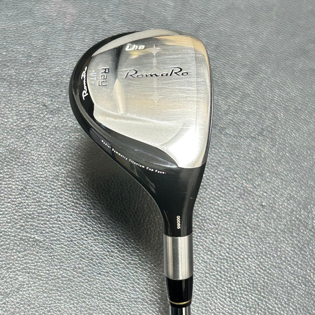ロマロ Ray UT 18°/21°/24° 3本セット スチール S 綺麗め