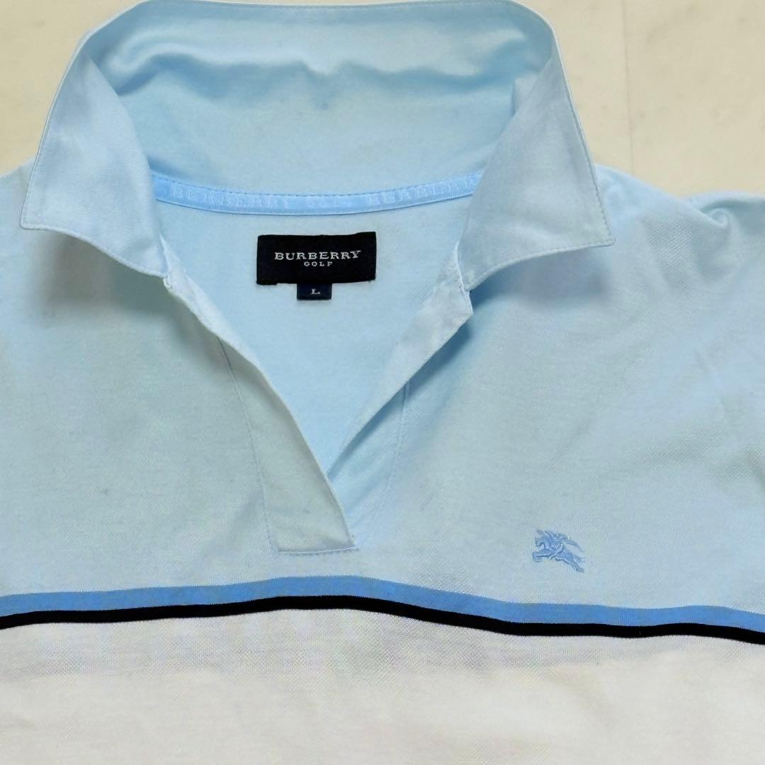 ⭐️BURBERRY GOLF⭐️バーバリーゴルフノースリーブシャツ Lサイズ