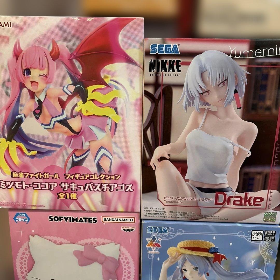 【未開封】アニメキャラクターなど　プライズフィギュア　18点　まとめ売り