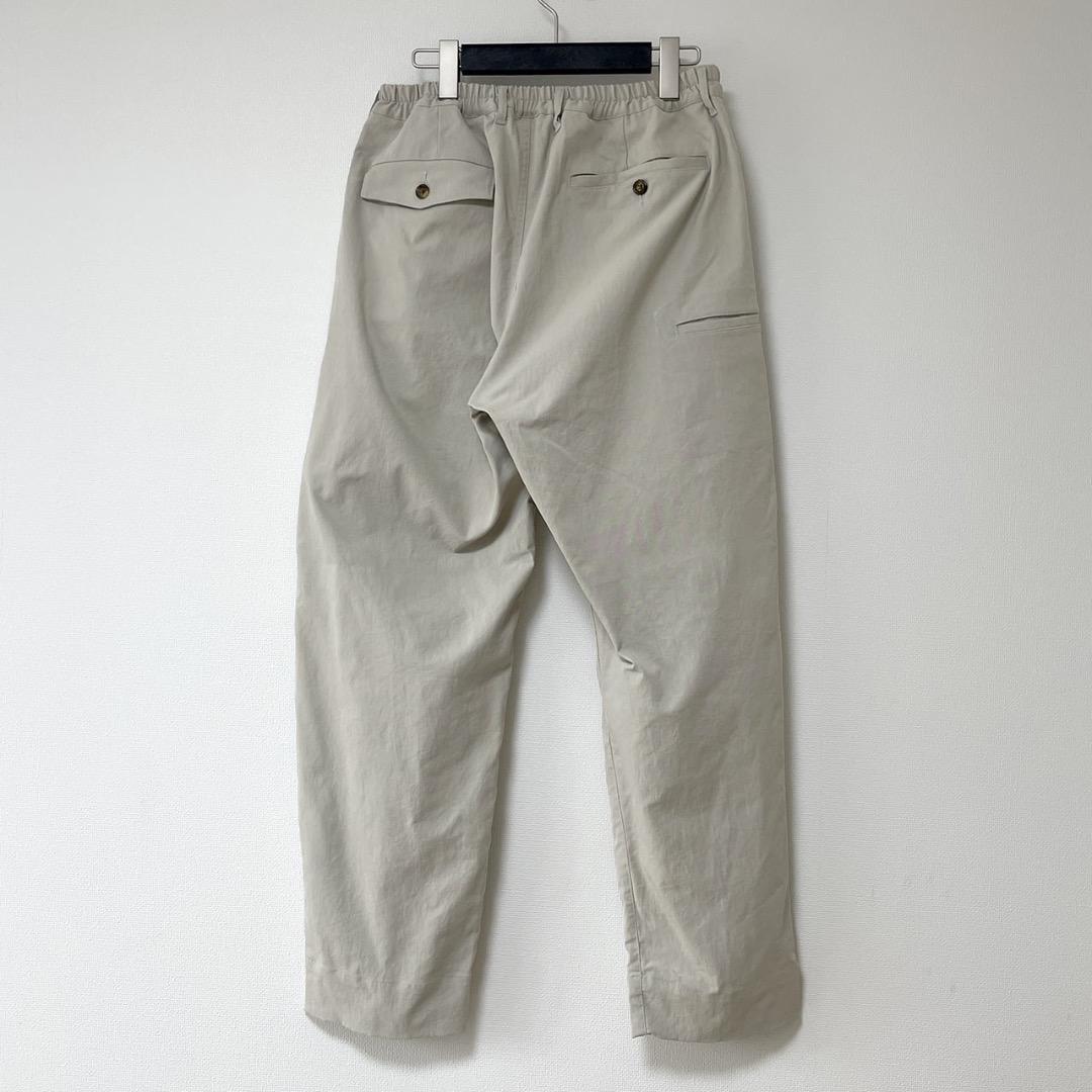 メンズウェア 8G SHOOT ONE TUCK STRETCH PANTS -IVORY-