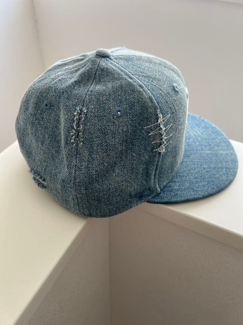 【希少】完売新品NEW ERA LA 59FIFTY デニムキャップ 7 3/8