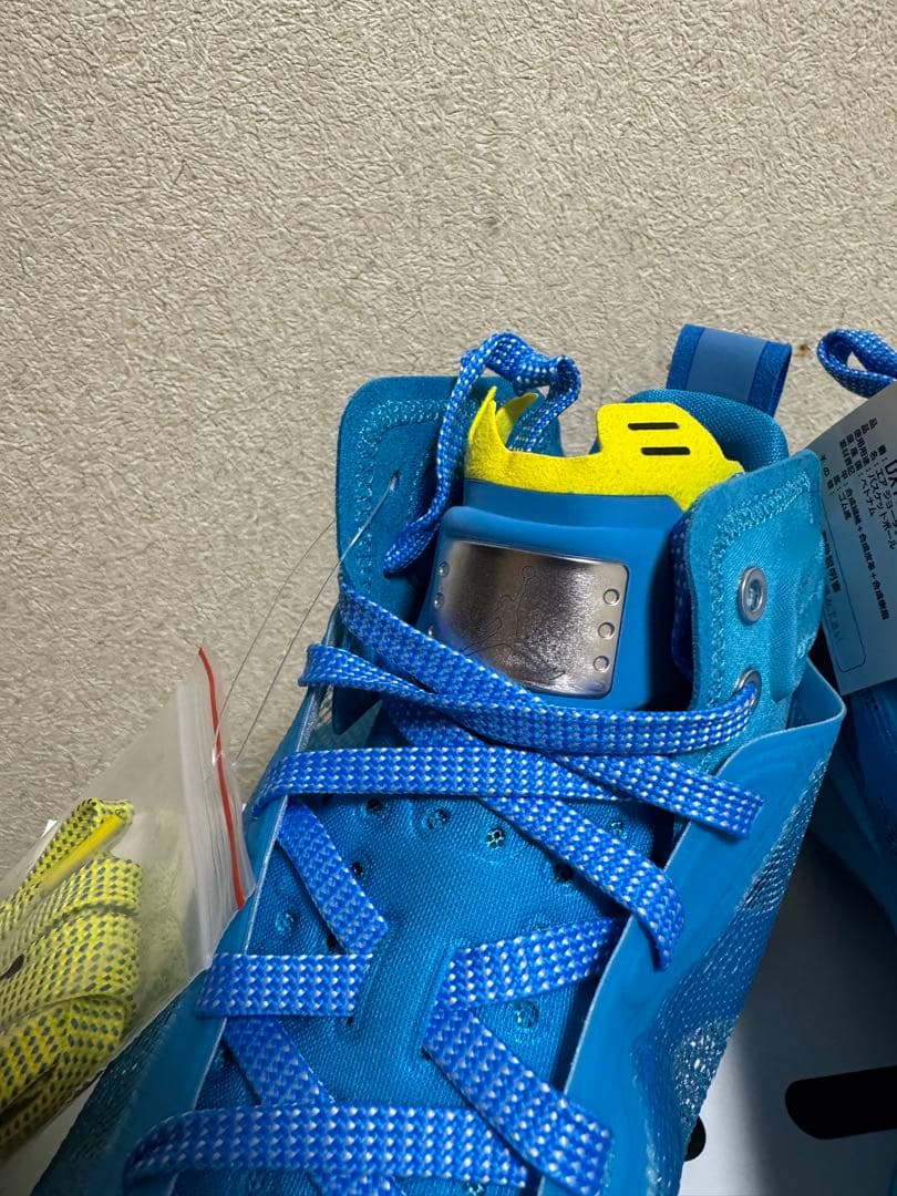 NIKEバスケットシューズ ハイカット ブルー　エアジョーダン