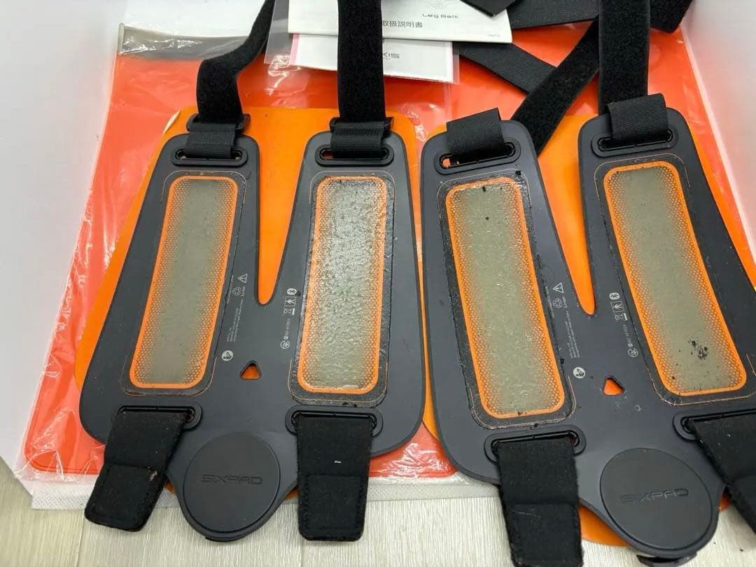 【美品】SIXPAD レッグベルト 2個セット MTG シックスパッド EMS