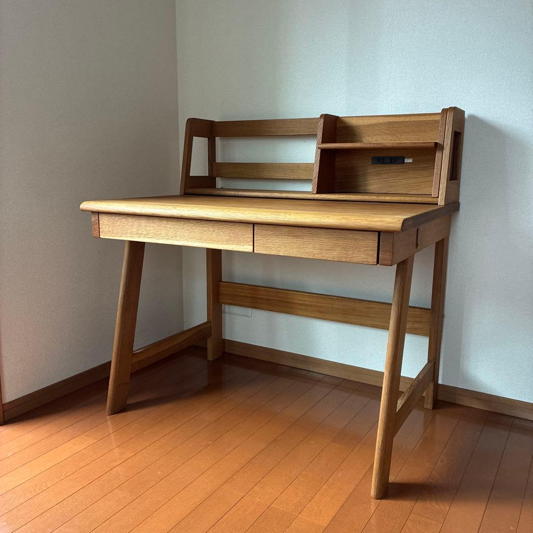 HIDA 飛騨産業 デスク 幅1000【begin】ビギン　ブックスタンド付き