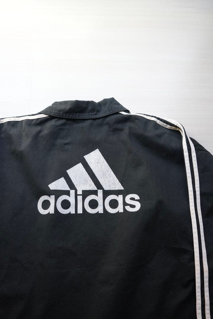 90s adidas ブラック プルオーバー　M