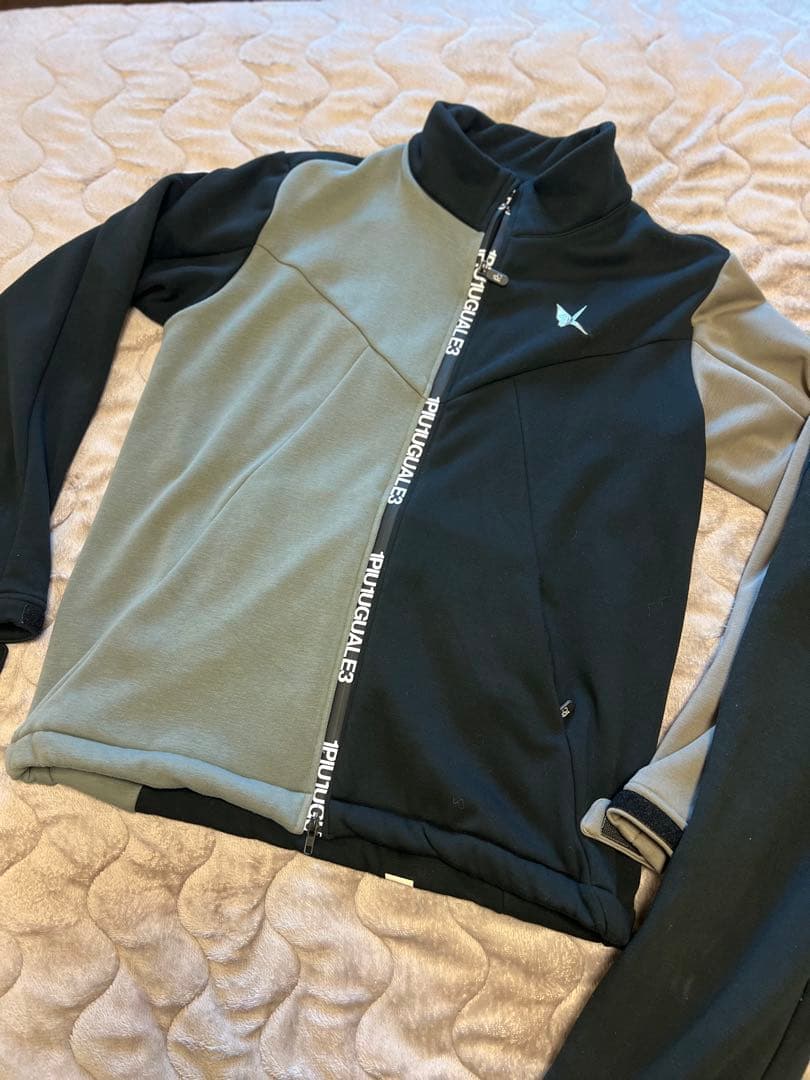 【レア】1PIU1UGUALE3 GOLF 上下裏地ボアセットアップ Ⅵ(XL)
