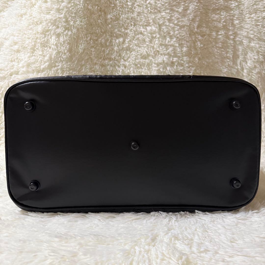 新品✨Kasco キャスコ 2way ボストンバッグ オーストリッチ ゴルフ 黒