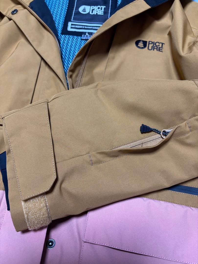 スノーボードウェア　PICTURE ジャケット　レディース　Ｌサイズ　【美品】