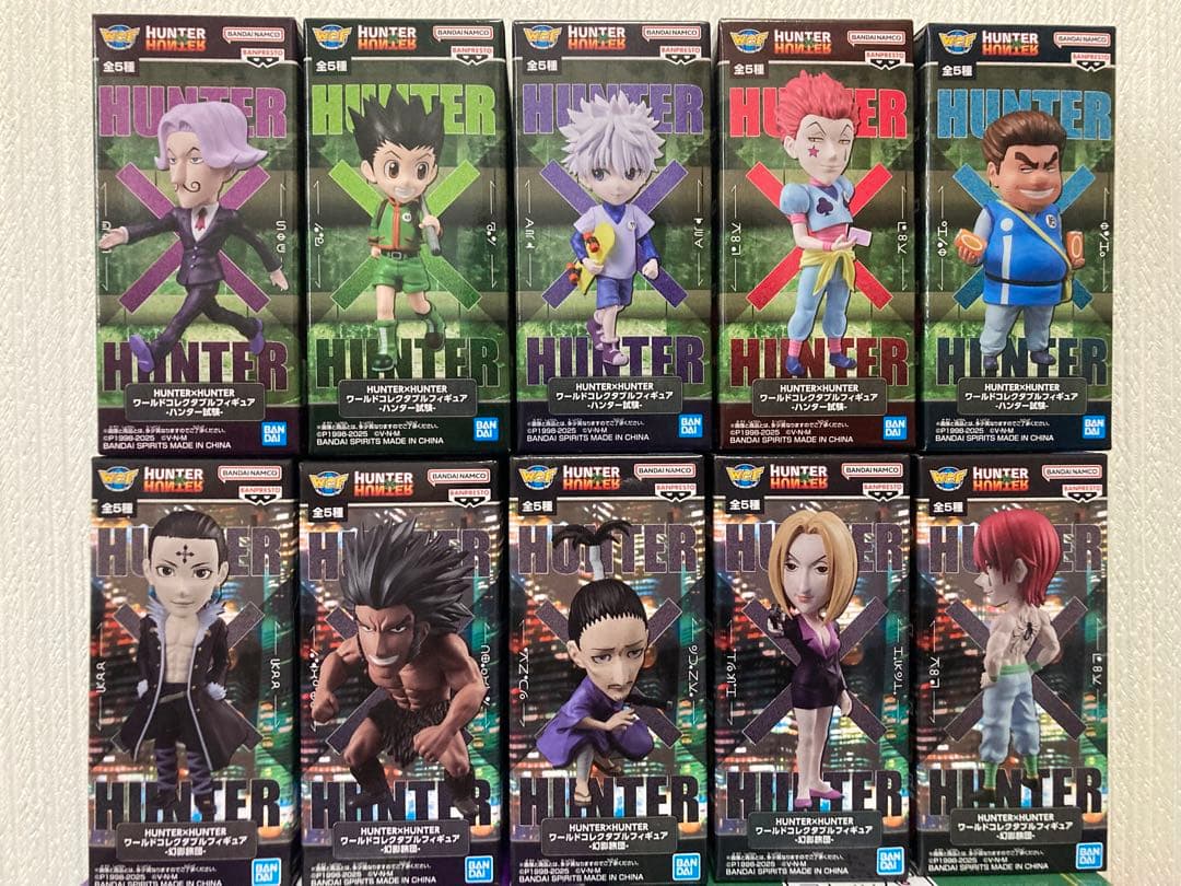 【週末特価】HUNTER×HUNTER プライズフィギュア まとめ売り