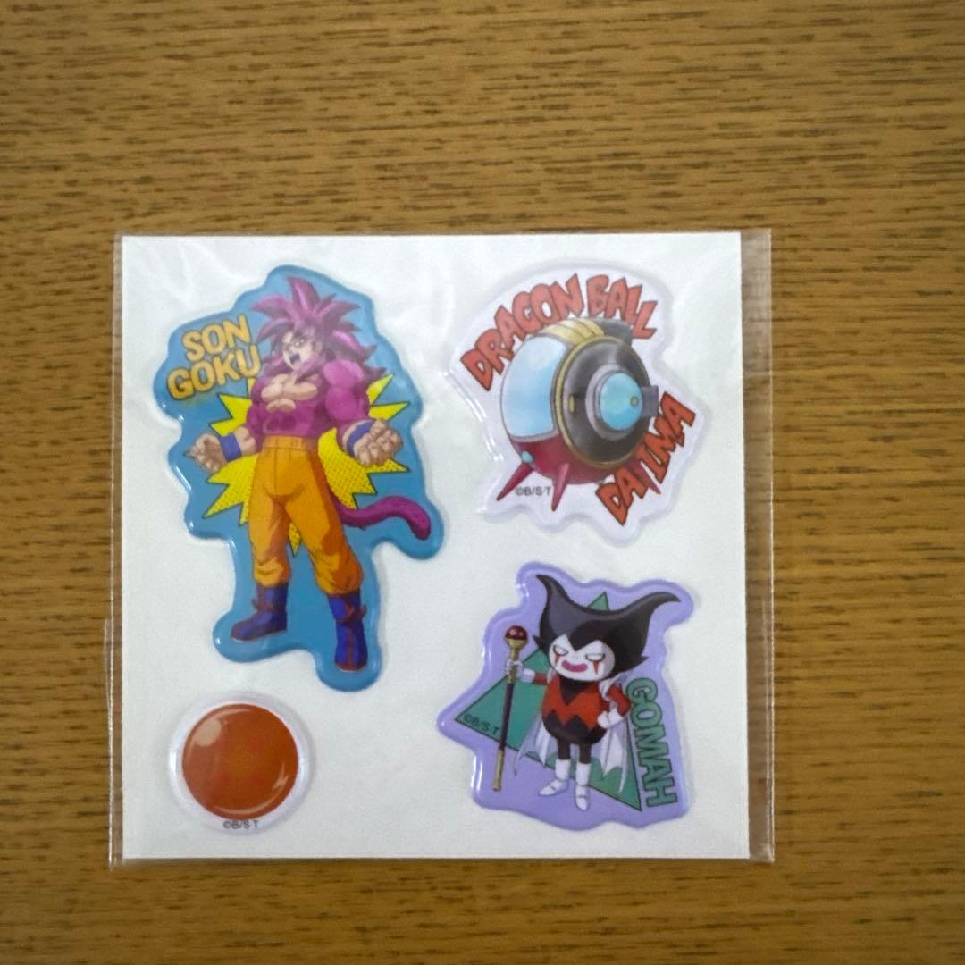 ぷっくりシール全7種コンプリート ドラゴンボールDAIMAコラボセット