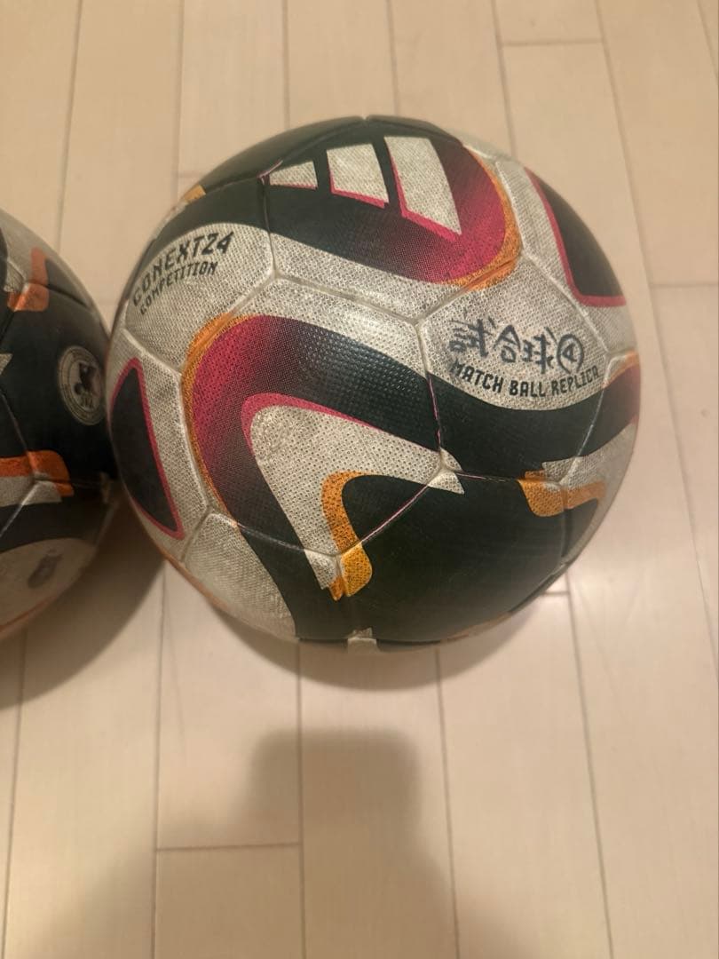 サッカーボール　CONEXT24COMPETITION 5号球2球セット