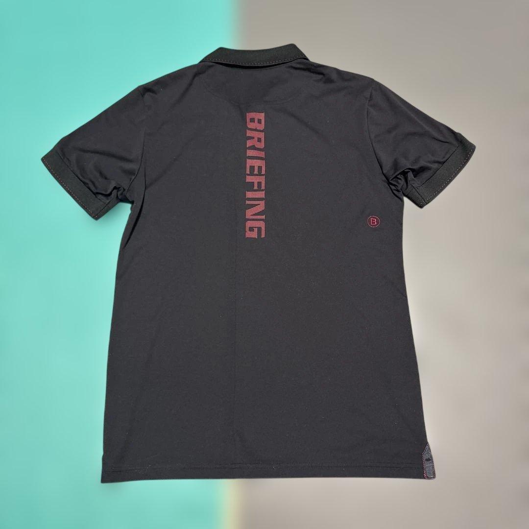 BRIEFING TOUR POLO ブラック　M サイズ