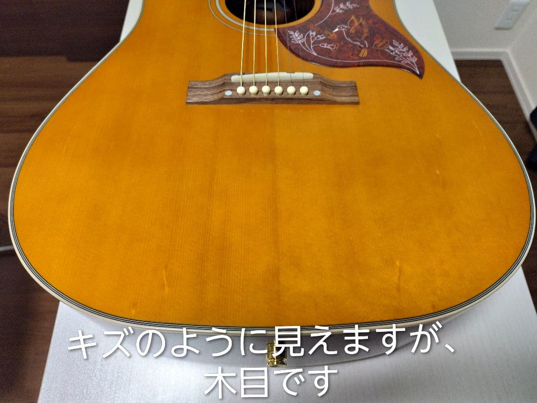 Epiphone ハミングバードマスタービルド　エピフォン　エレアコ