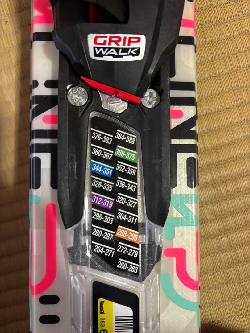 LINE スキー 144cm
