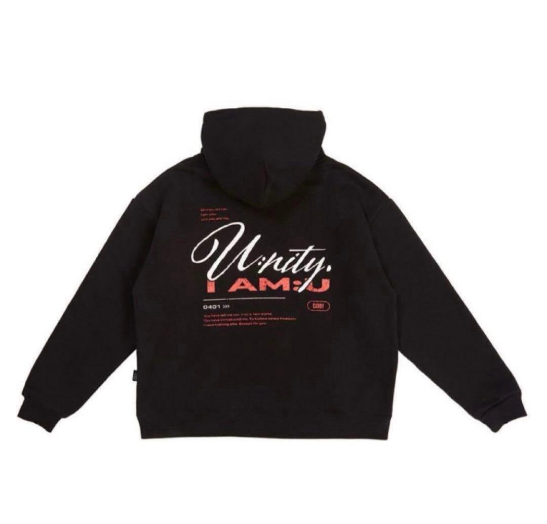中島健人 I:AM:U Hoodie フーディー パーカー big 黒 ブラック