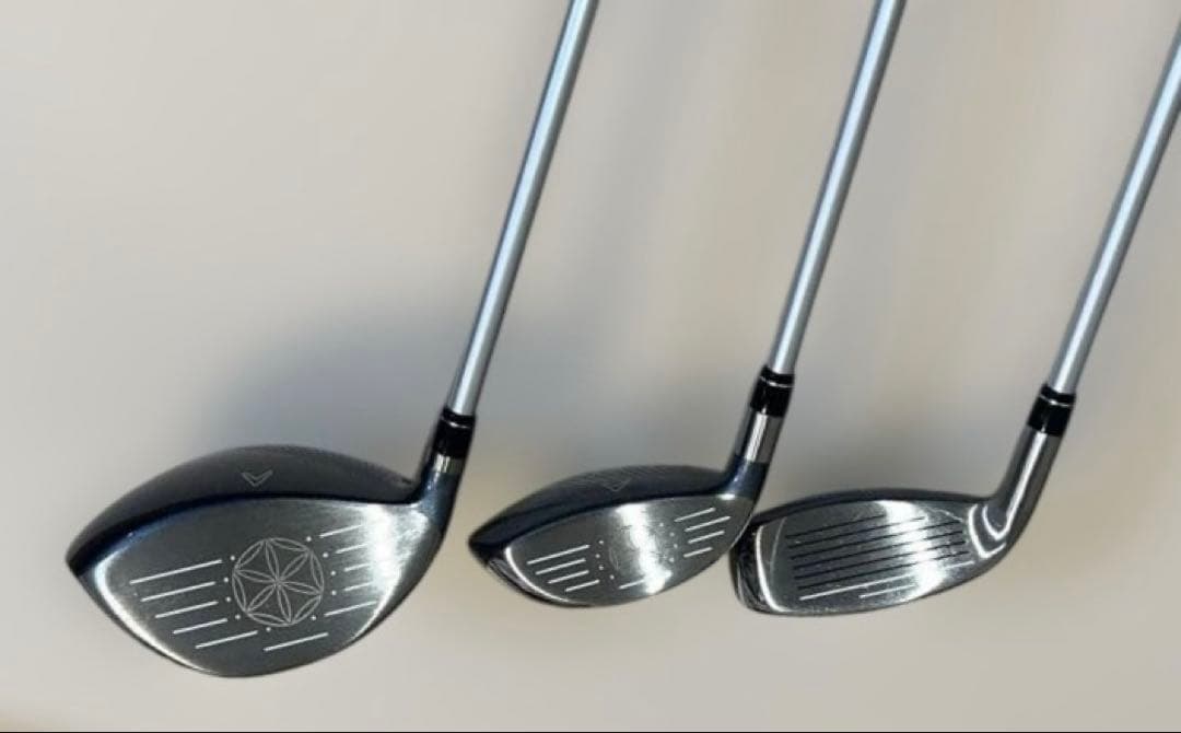 【中古美品】Callaway Solaire 8本セット＆キャディバッグ