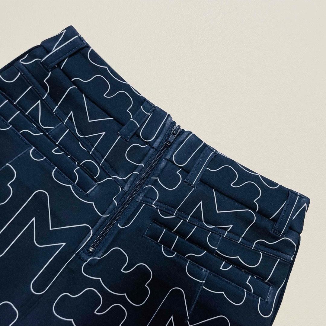 6777【美品】ムータマリン　ストレッチスカート　インナー付き　スウェット素材