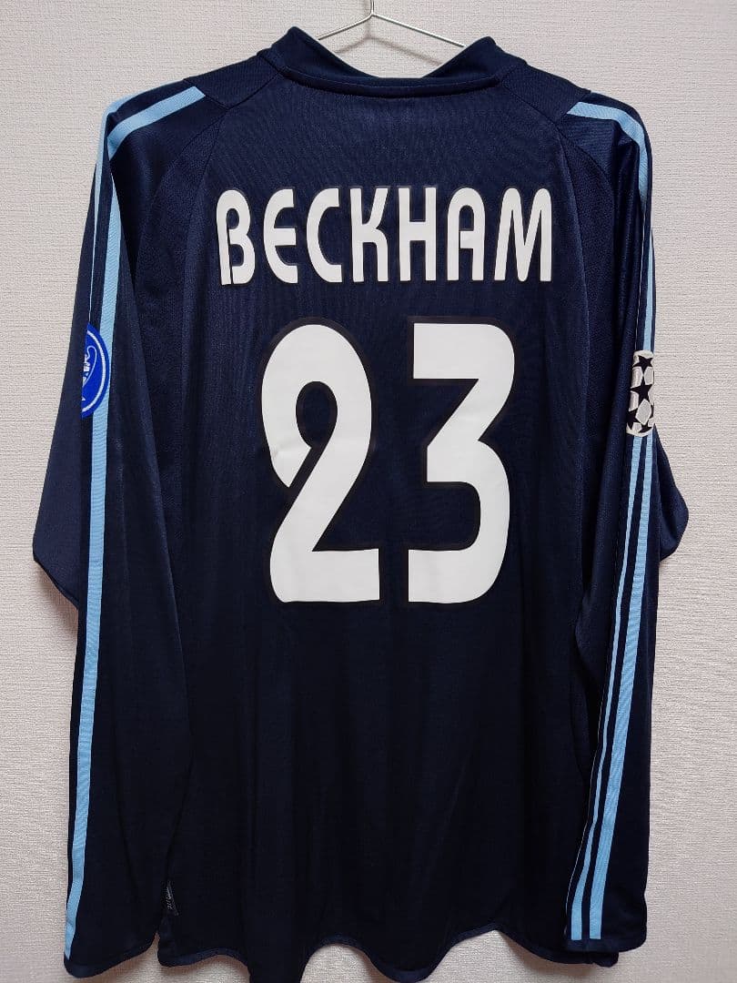 adidas　2003〜04 レアル・マドリード　ベッカム　CL仕様