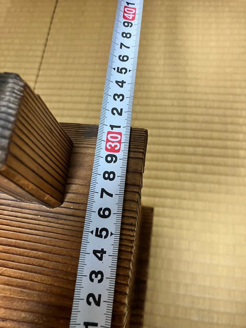 無垢材　鏡台　座鏡　姿見　昭和レトロ　アンティーク