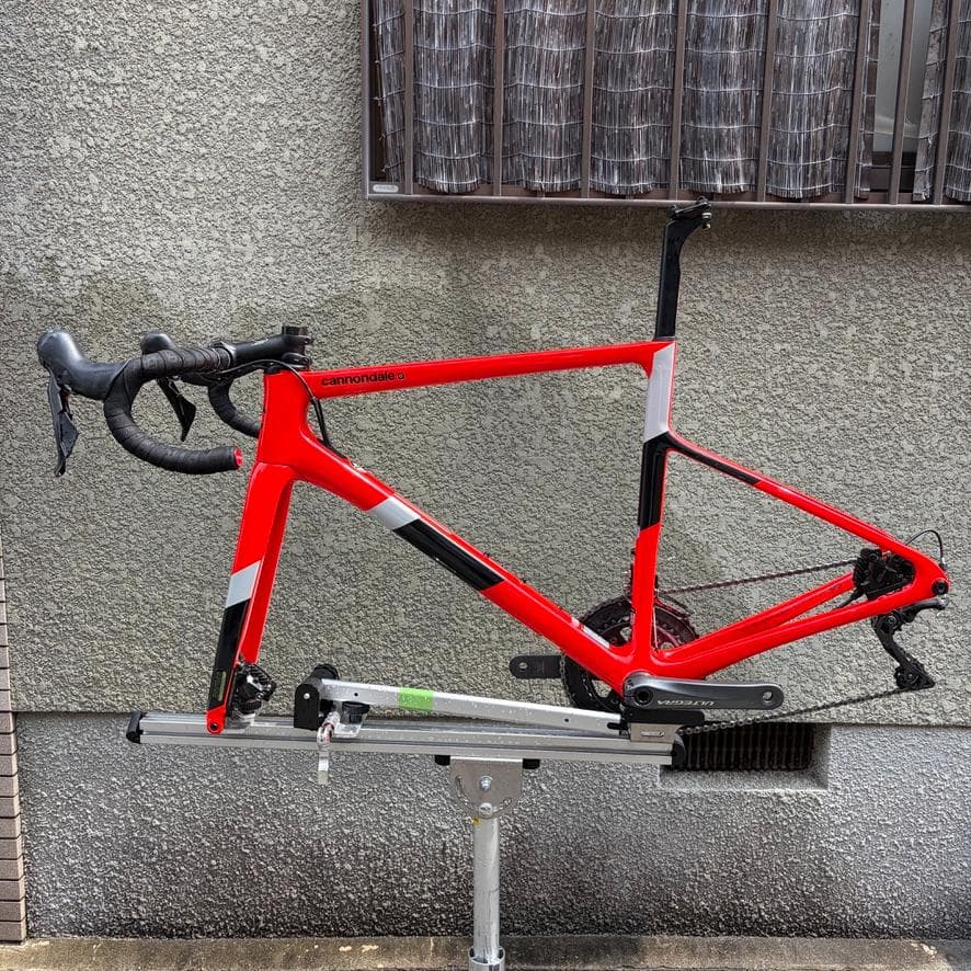 SuperSix evo gen3 red フレームコンポセット