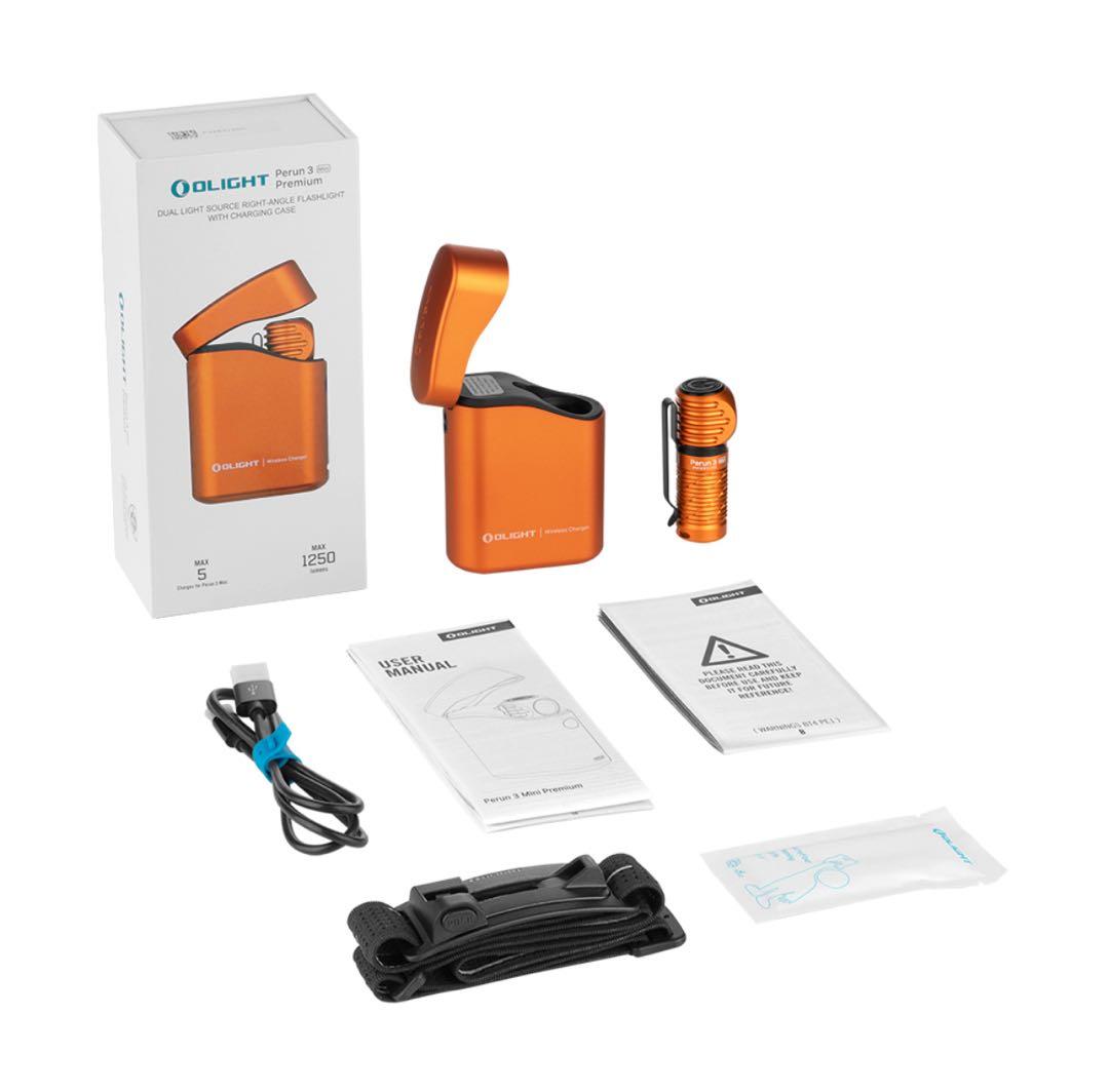 オーライト　olight Perun 3 Mini premium オレンジ