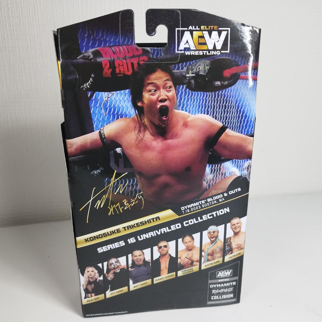 AEW 竹下幸之介 5000体限定 プロレス KONOSUKE TAK IbT6