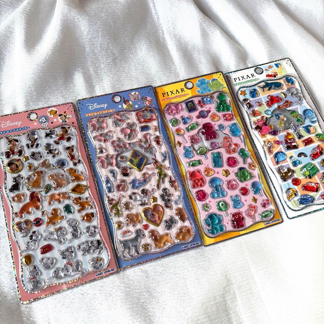 正規品 プチドロップステッカー ディズニー カミオジャパン8種類 レア商品
