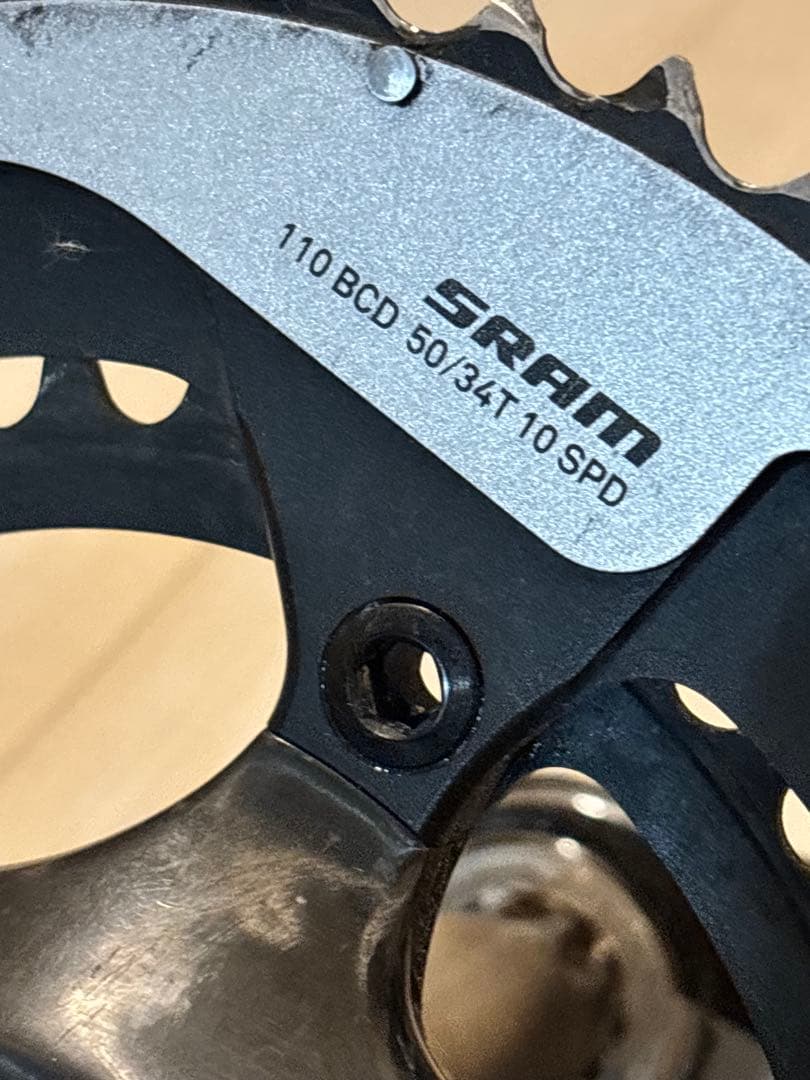 sram red カーボンクランク　170mm GXPシャフト