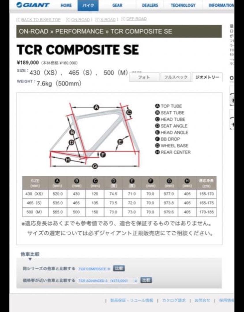 【整備済/手渡し】GIANT TCR フルカーボン ロードバイク 2011年 S