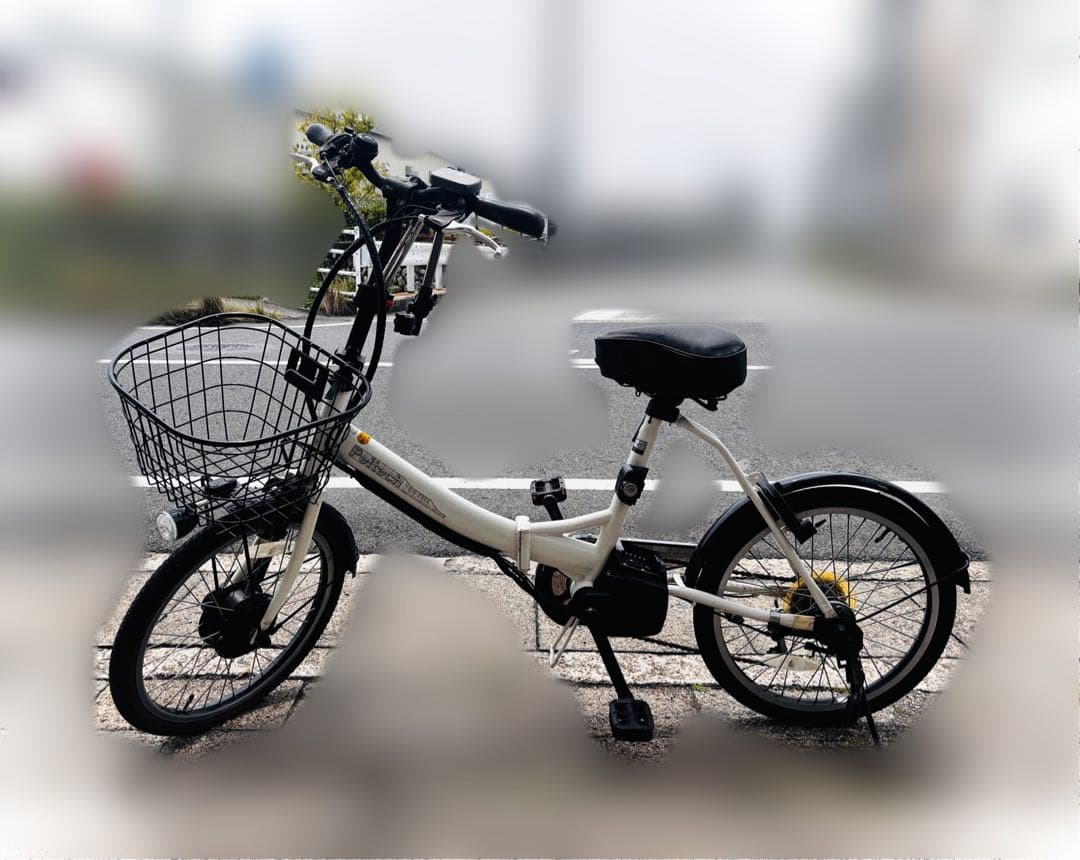 【PELTECH】折り畳み電動自転車 6段変速 20インチ TDN-206 軽量