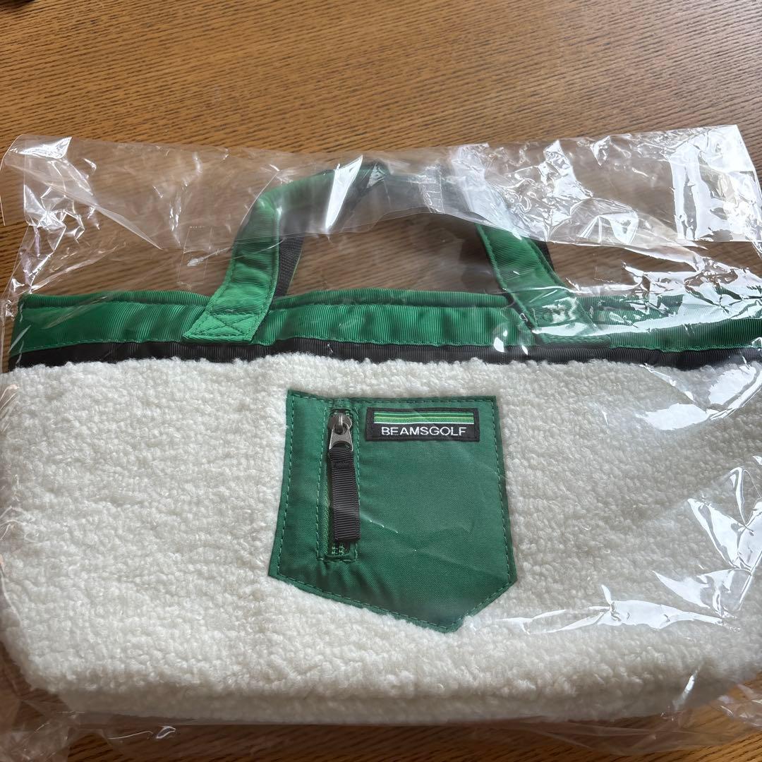 新品　ビームス ゴルフ　ボアカートバッグラウンドバック
