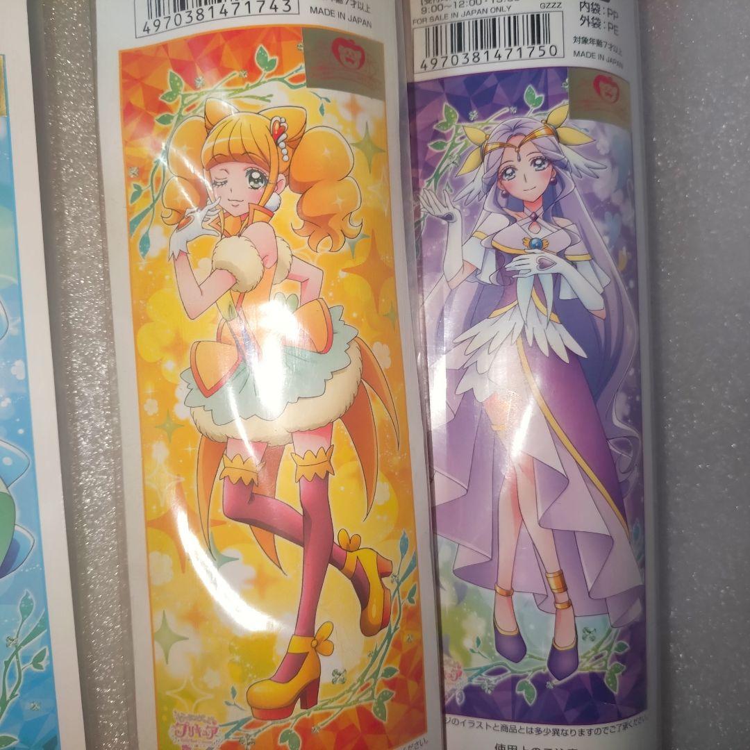 新品未開封　ヒーリングっど♥プリキュア　等身大タペストリー4種セット
