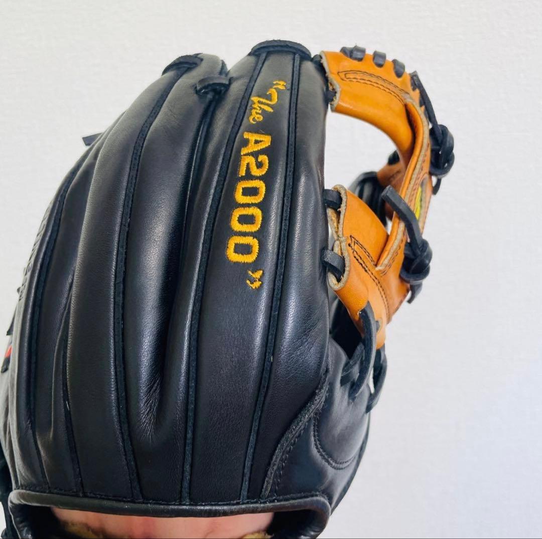 【極美品】Wilsonウィルソン A2000 硬式 内野手グローブ 右投用