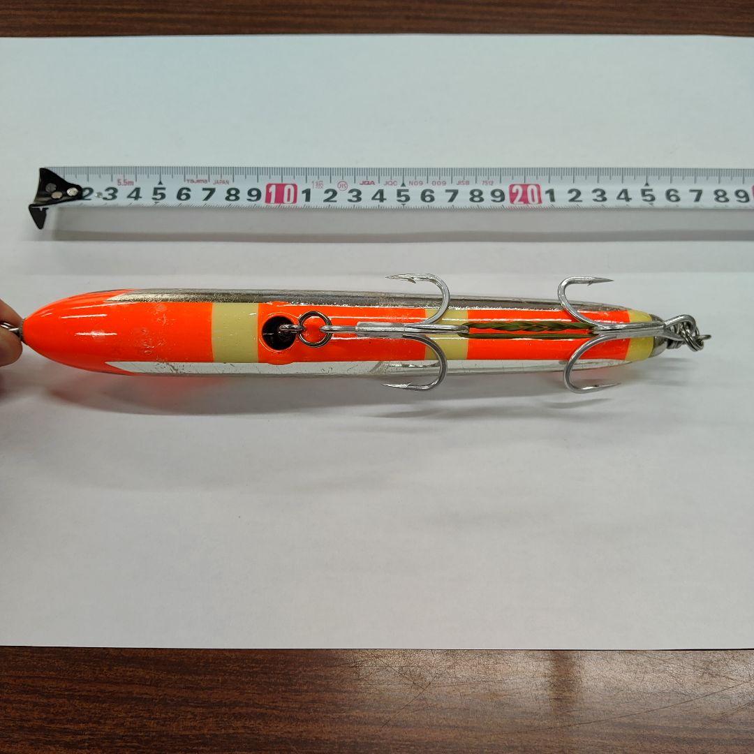 舞姫　120 トップウォーター用ルアー 20cm オレンジ