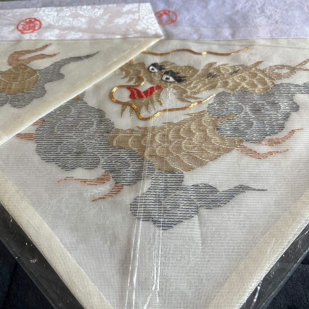 お仏具打敷夏用100代サイズ 大　約　幅63×38cm 小　約　幅29×20cm