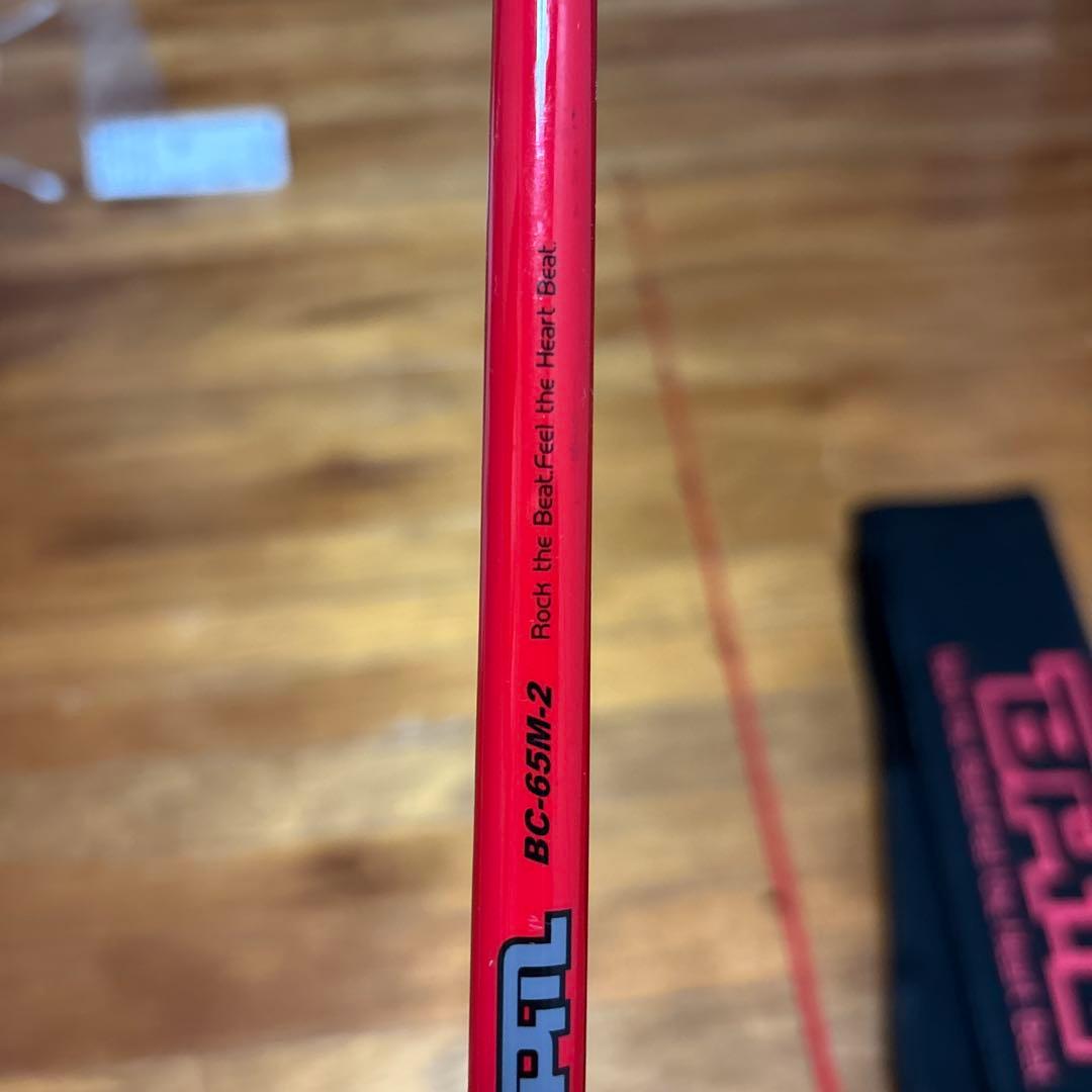 JACKALL BC-65M-2 ベイトロッド レッド