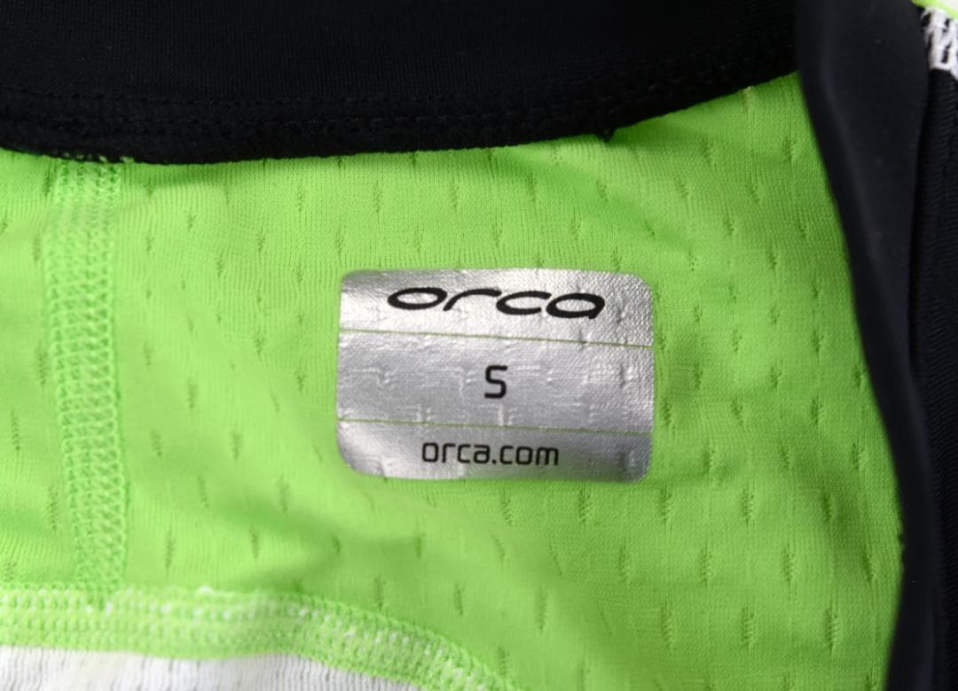 ORCA★オルカ Core トライタンク size:S ブラック/ライムグリーン