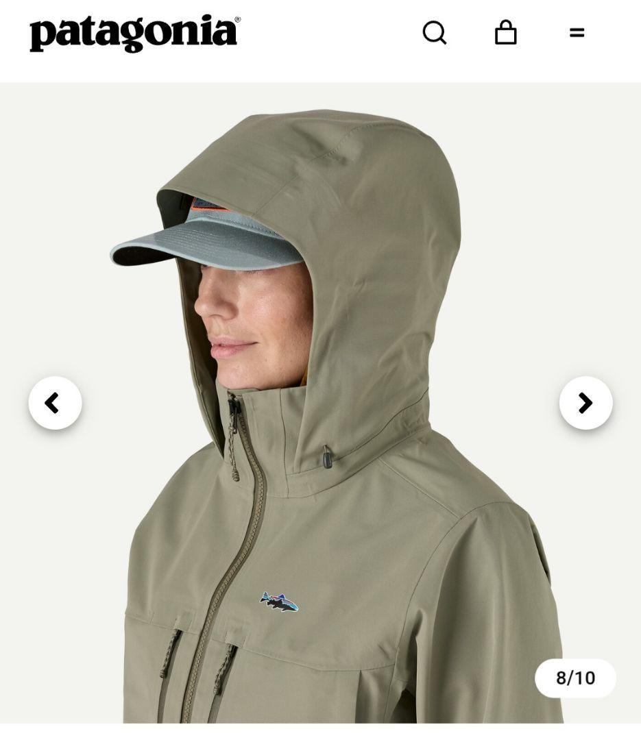 Patagonia スウィフトカレント・ウェーディング・ジャケット Sサイズ