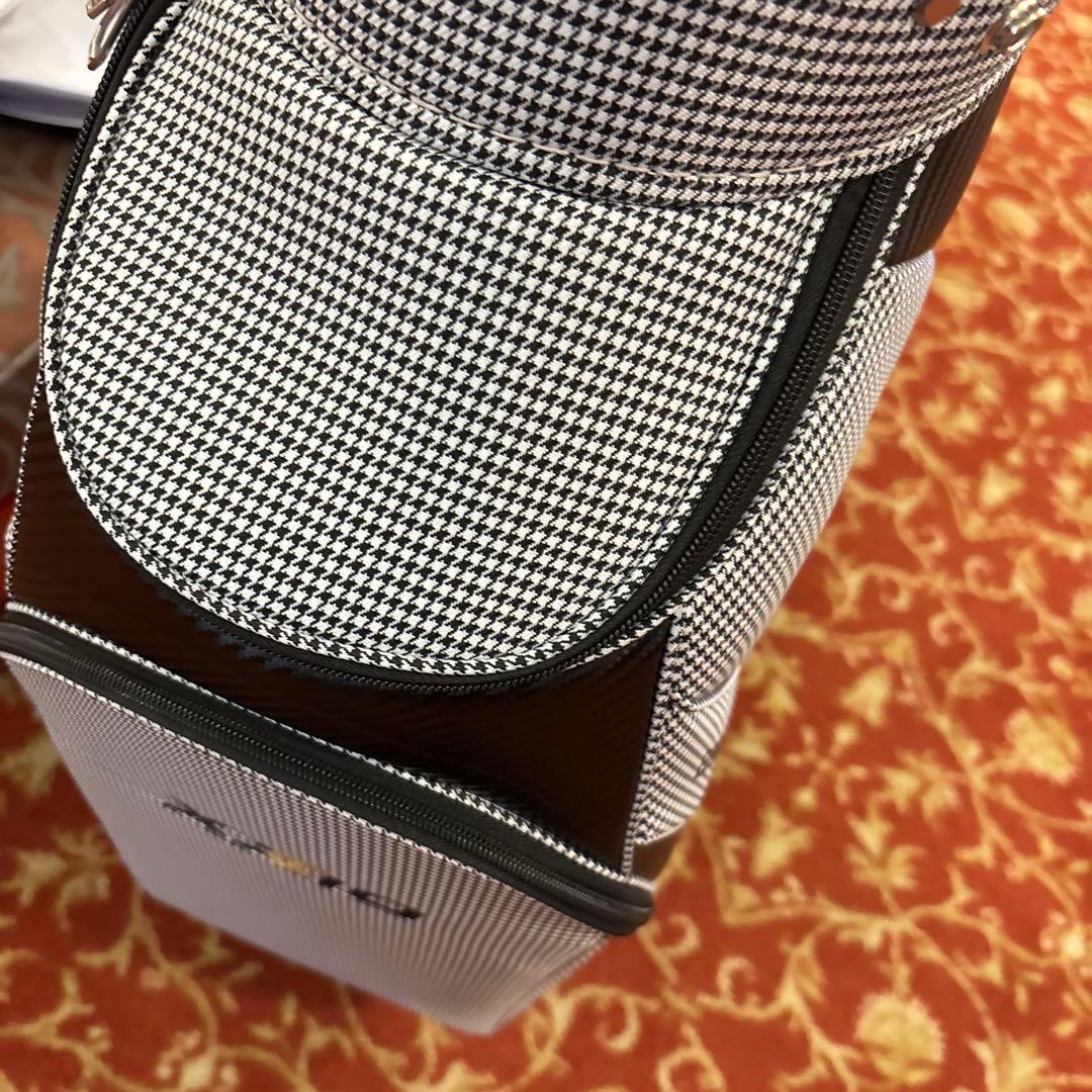 X-GOLF チェック柄 ゴルフバッグ
