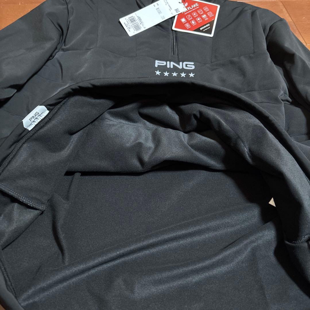 PING ピン ゴルフ シャツ 秋 冬 24FWエアーフレイク ハイネック