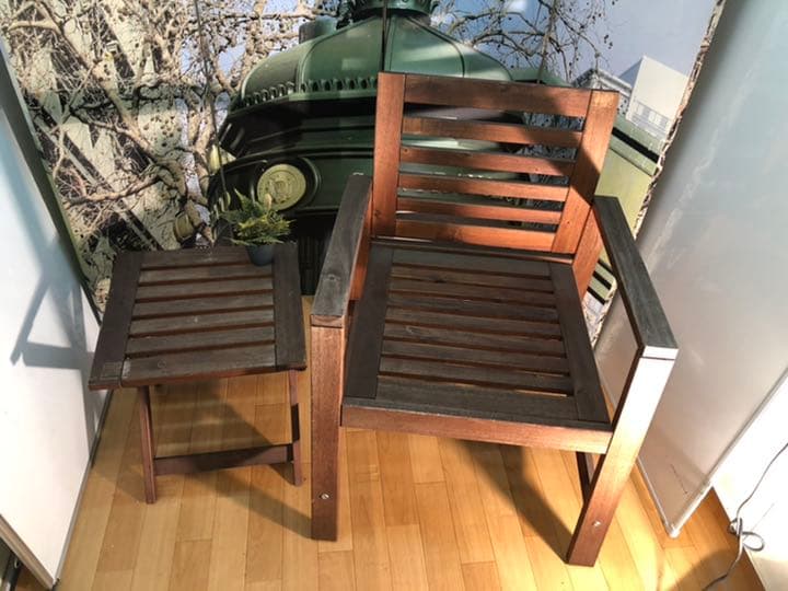★★ベランダ用椅子とテーブルセット★★